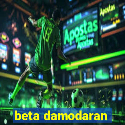 beta damodaran